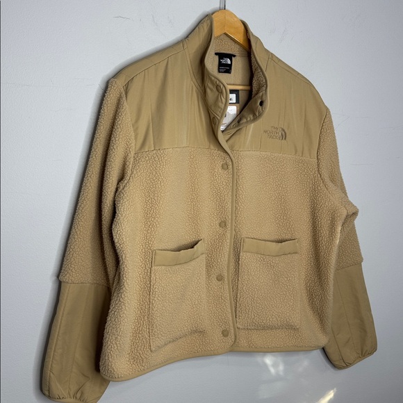 TNF The North Face WOMEN'S CRAGMONT FLEECE JACKET NWT Khaki Stone XL - Picture 6 of 9